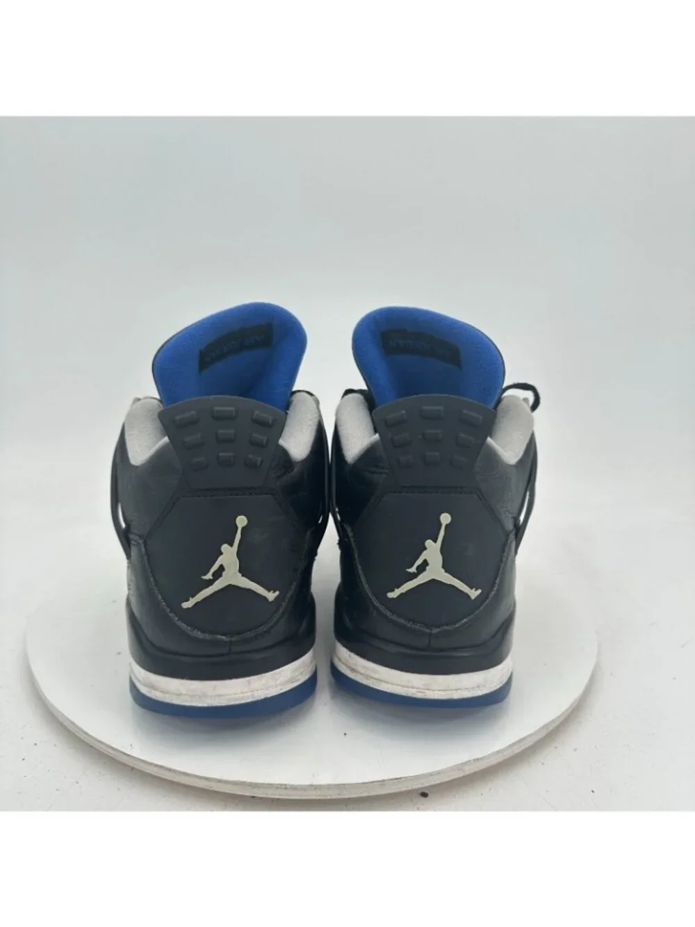 Nike Air Jordan 4 Retro Motorsports Alternate Men Size 11 308497-006 Black Shoes